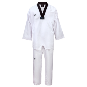 Uniforme Dobok Ez Fit Lite Cuello Negro